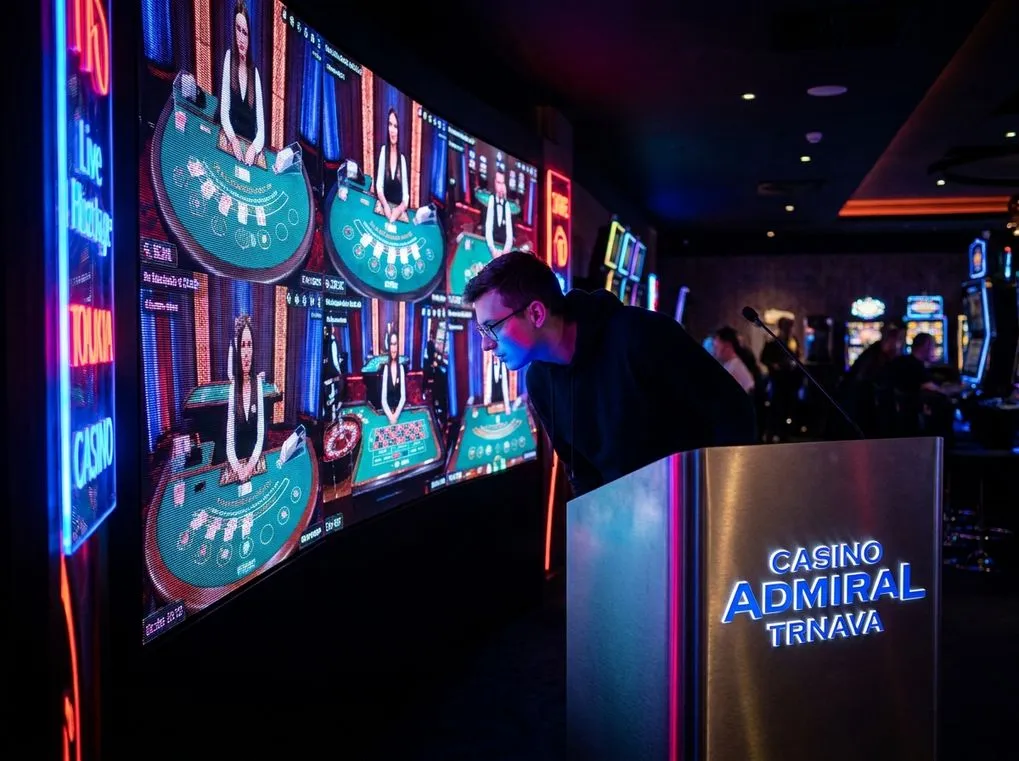 Živé hry v Casino Admiral Trnava